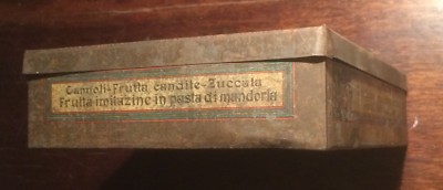 Scatola Pubblicitaria Cav. Salv. Guli & Figli, Palermo