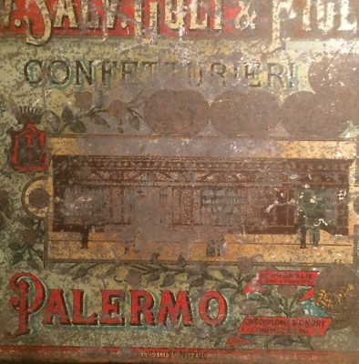 Scatola Pubblicitaria Cav. Salv. Guli & Figli, Palermo