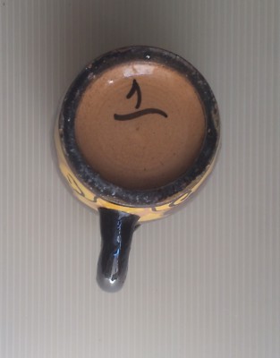 Ceramica Pubblicitaria   Terme   Acque Minerali   Fiuggi   Decoro Floreale Da Collezione