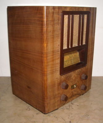 Radio Aprilia La Voce Del Padrone In Legno E Bachelite