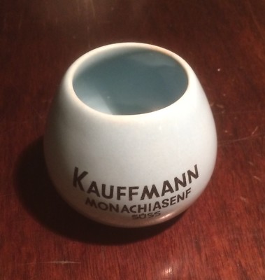 Bicchiere Pubblicitario In Ceramica Kauffmann