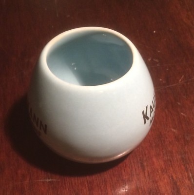 Bicchiere Pubblicitario In Ceramica Kauffmann