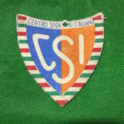 Sport   Centro Sportivo Italiano   Scudetto In Tessuto   CSI