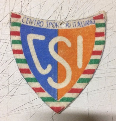 Sport   Centro Sportivo Italiano   Scudetto In Tessuto   CSI