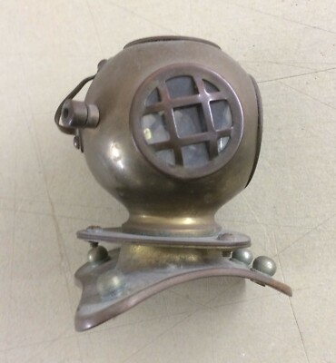 Casco Da Scafandro Decorativo In Ottone