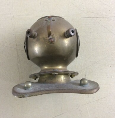 Casco Da Scafandro Decorativo In Ottone