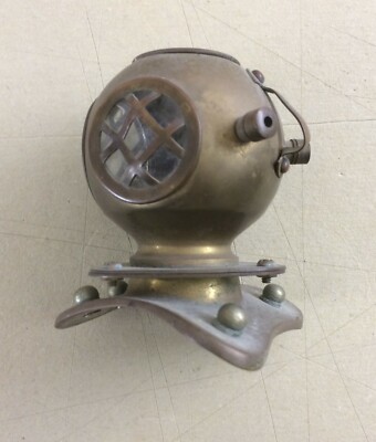Casco Da Scafandro Decorativo In Ottone