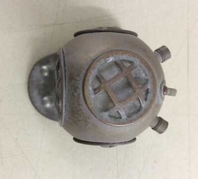 Casco Da Scafandro Decorativo In Ottone