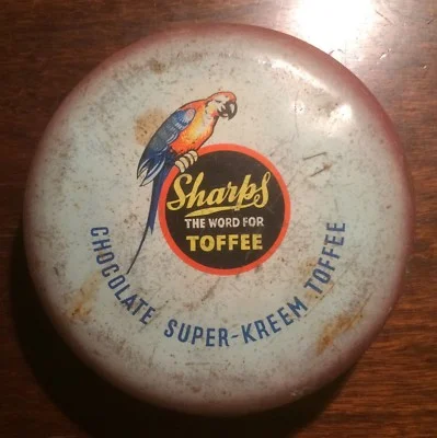 Confectionery, Chocolate, Sharp's Toffee, Unusual Collectible Advertising Box