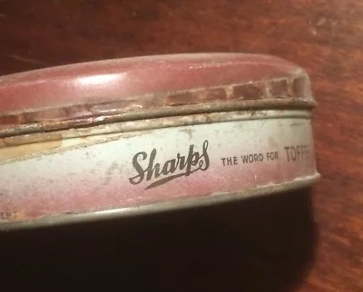 Confectionery, Chocolate, Sharp's Toffee, Unusual Collectible Advertising Box
