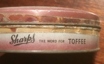 Dolciaria, Cioccolato, Toffee Sharp'S, Inusuale Scatola Pubblicitaria Da Collezione