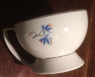 Porcellana Decorativa Verbano Laveno: Tazza Con Piattino Da Caffè