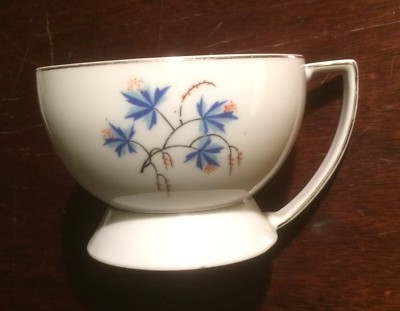 Porcellana Decorativa Verbano Laveno: Tazza Con Piattino Da Caffè