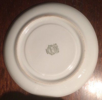 Porcellana Decorativa Verbano Laveno: Tazza Con Piattino Da Caffè