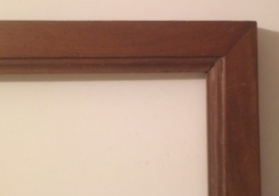 Antica Cornice In Legno Massello Per Dipinti E Stampe, Primo '900