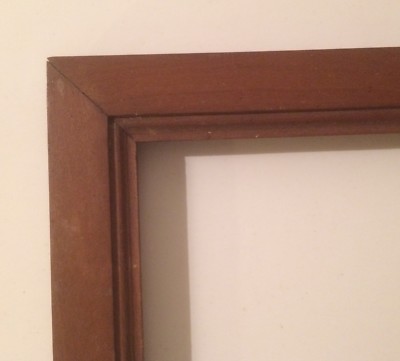 Antica Cornice In Legno Massello Per Dipinti E Stampe, Primo '900