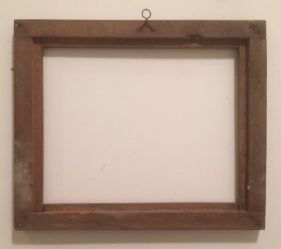 Antica Cornice In Legno Massello Per Dipinti E Stampe, Primo '900