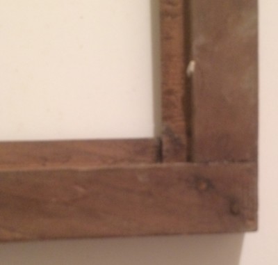 Antica Cornice In Legno Massello Per Dipinti E Stampe, Primo '900