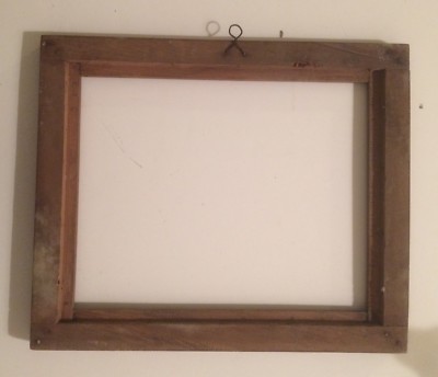 Antica Cornice In Legno Massello Per Dipinti E Stampe, Primo '900