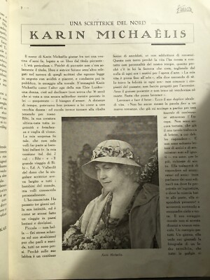 Rivista Amica, Settembre 1932: Futurismo, Depero E Dudovich