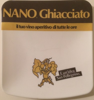 Distillazione   Vino Aperitivo "Nano Ghiacciato"   Uva   San Pellegrino   Soprammobile Decorativo   Crippa