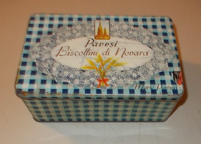 Scatola Pubblicitaria Biscottini Pavesi, Novara
