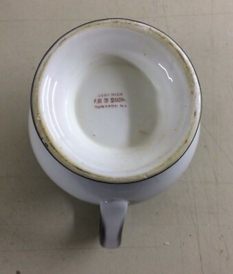 Abruzzo, Chieti, Veduta Di Carunchio, Soprammobile Da Collezione, Ceramica Cunardo