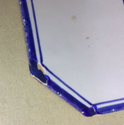 Mattonella Ottagonale In Ceramica Con Numero Civico 6