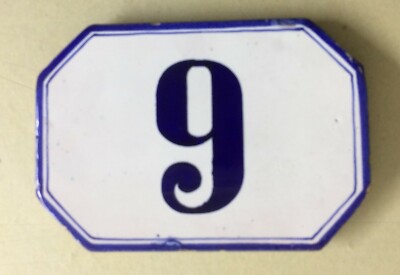 Mattonella In Ceramica Numero Civico 9