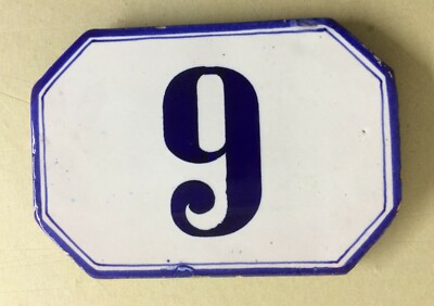 Mattonella In Ceramica Numero Civico 9