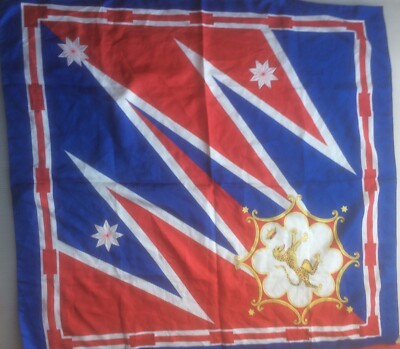 Siena, Palio: Foulard Decorativo In Tessuto Da Collezione   Araldica