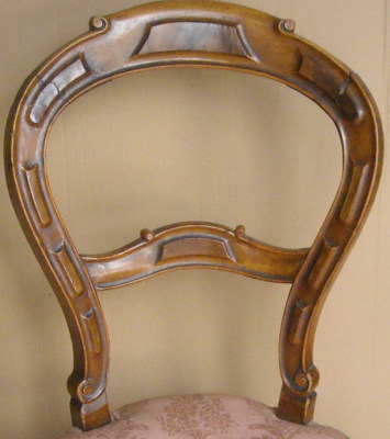 Arredamenti d'Epoca: Antica Sedia Imbottita Decorativa