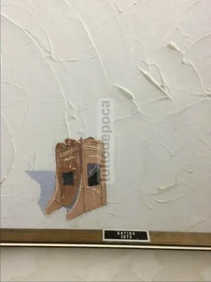 Arte Contemporanea: Satira e Umorismo. Opera Informale di Navarra, 1973