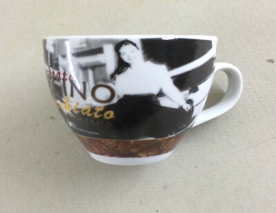 Tazza Da Collezione Per Cappuccino E Latte Macchiato Con Grafica Pubblicitaria