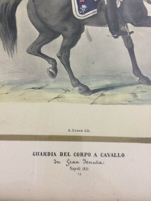 Militaria   Uniformi Antiche   Guardia Del Corpo A Cavallo In Gran Tenuta   Zezon   Ruo