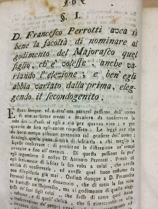 Notariato, Napoli, Forino: Eredità Perrotti E Controversia Giuridica, 1784