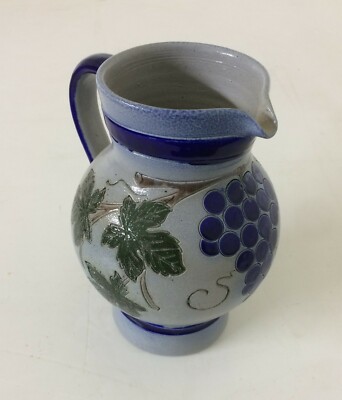 Boccale Da Vino Figurato In Ceramica Betschdorf Alsace