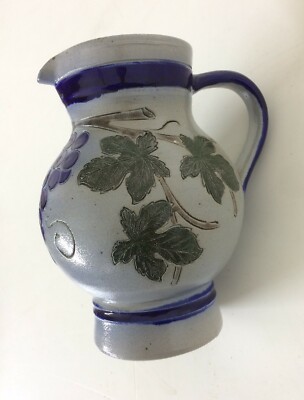Boccale Da Vino Figurato In Ceramica Betschdorf Alsace