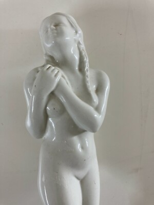 Scultura Nudo Femminile In Ceramica Samex, Brescia