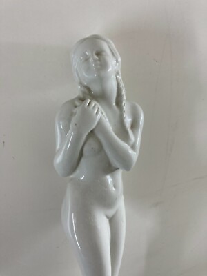 Scultura Nudo Femminile In Ceramica Samex, Brescia