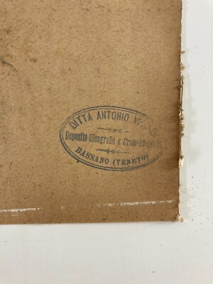 Arte Devozionale: Stampa Decorativa Antica Di San Giovannino, Bassano, Veneto