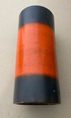 Ceramica Da Collezione, Vaso Artistico Stilizzato, Policromia, Design d'Epoca