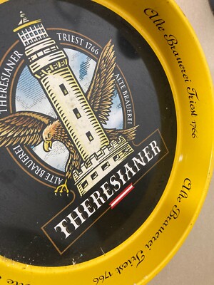 Vassoio Pubblicitario Birra Theresianer, Design Clemente Rigamonti, 1999