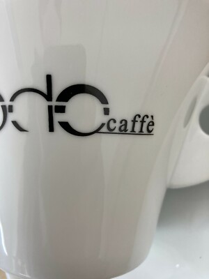 Grande Tazza Pubblicitaria Todo Caffè In Porcellana