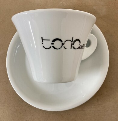 Grande Tazza Pubblicitaria Todo Caffè In Porcellana