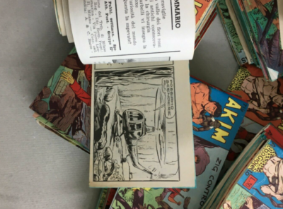Arte Fumettistica, Fumetti Da Collezione: Akim, Albo Gioiello, Anni '60, Strisce