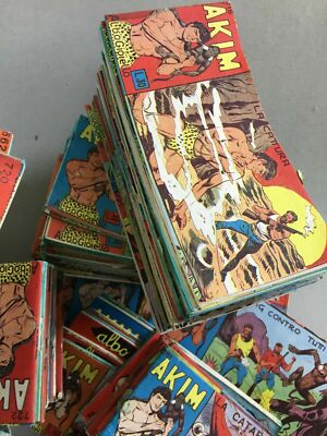 Arte Fumettistica, Fumetti Da Collezione: Akim, Albo Gioiello, Anni '60, Strisce