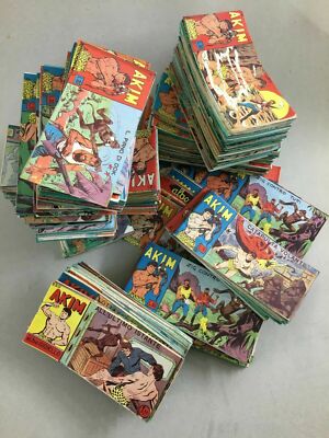 Arte Fumettistica, Fumetti Da Collezione: Akim, Albo Gioiello, Anni '60, Strisce
