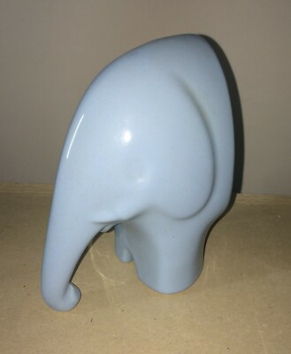 Scultura In Ceramica Raffigurante Un Elefantino Stilizzato, Attribuibile Ad Antonia Campi Per Lavenia