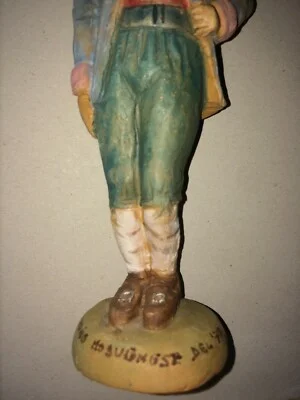 Regional Folklore: Modugnese Man of the 1700s in Traditional Costume